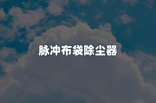 脉冲布袋除尘器